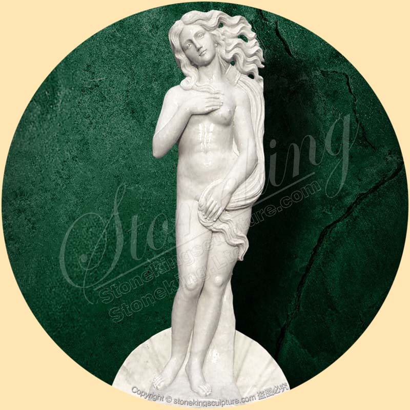 Hot Selling Birth of Venus Hand Carved White Marble Water Fountain  SK-10206