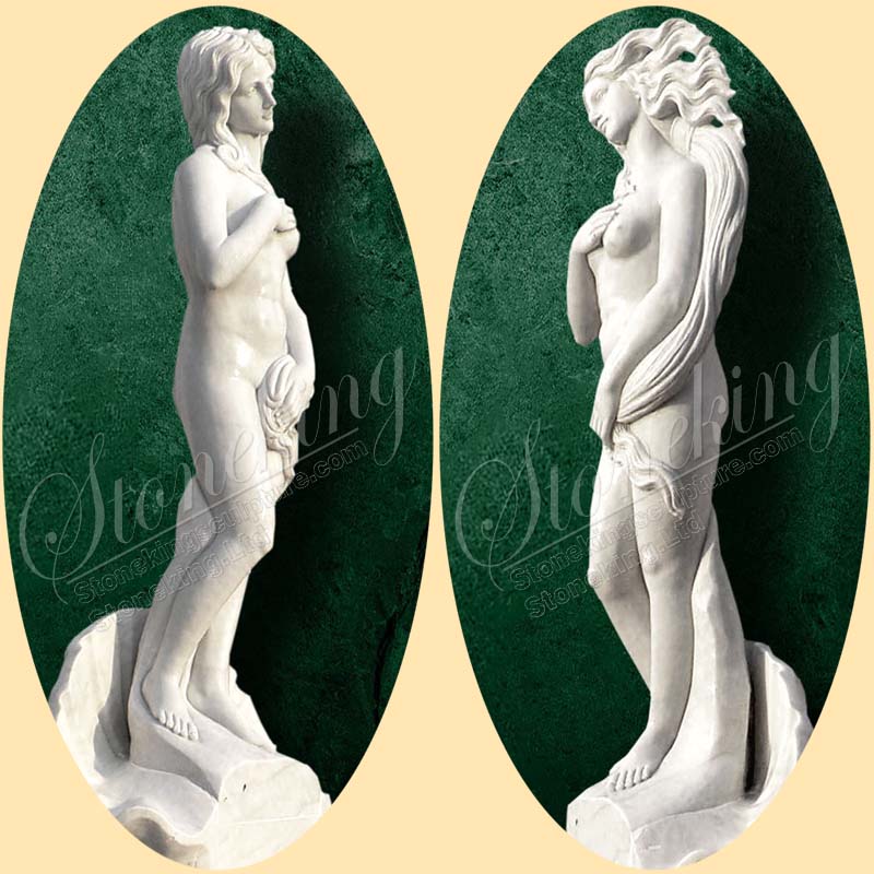 Hot Selling Birth of Venus Hand Carved White Marble Water Fountain for outdoor gardens decoration