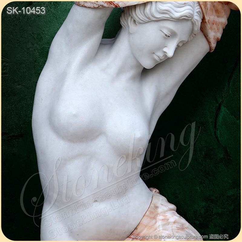 Top Quality Modern Art Sculpture of Marble Nude Female Sculpture for garden decoration for sale