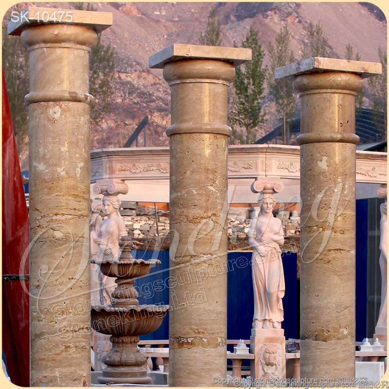 Top Quality Marble Stone Roman Tuscan Column Order for building and architecture for sale