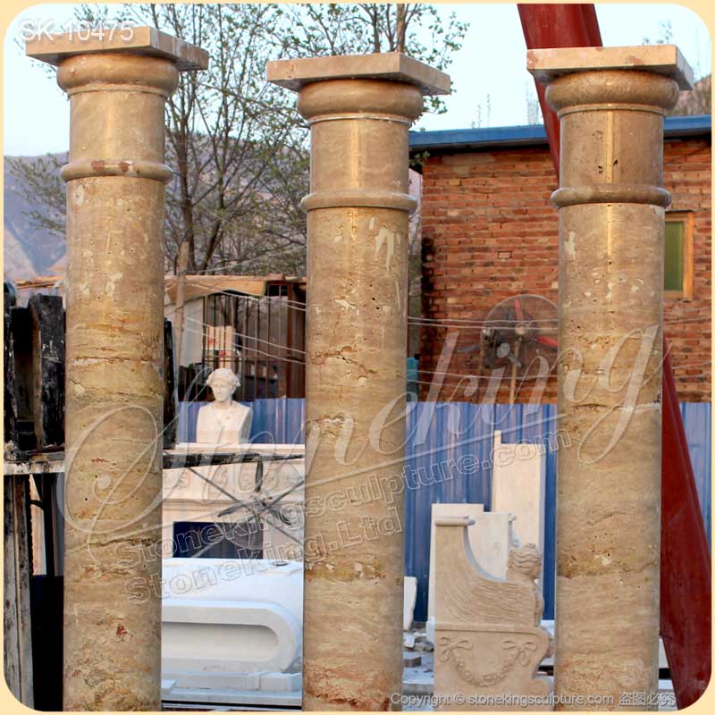 Top Quality Marble Stone Roman Tuscan Column Order for building and architecture for sale