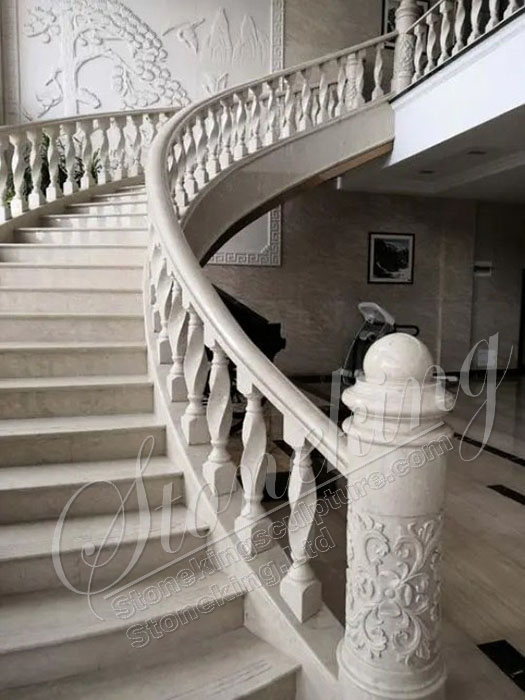 Natural Granite Stone Balustrade and Stair Railings for outdoor and balcony for sale