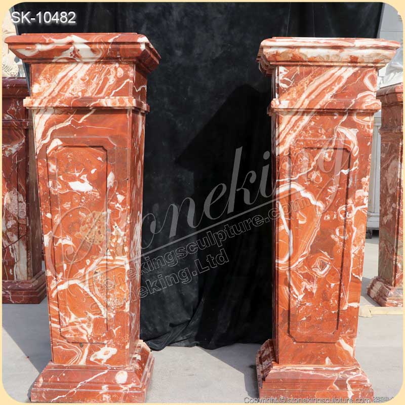 Factory Price Antique Marble Pedestal Stand for Statues and Sculptures for sale