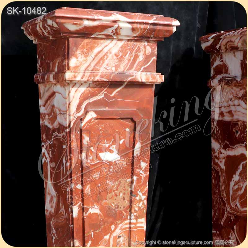 Factory Price Antique Marble Pedestal Stand for Statues and Sculptures for sale