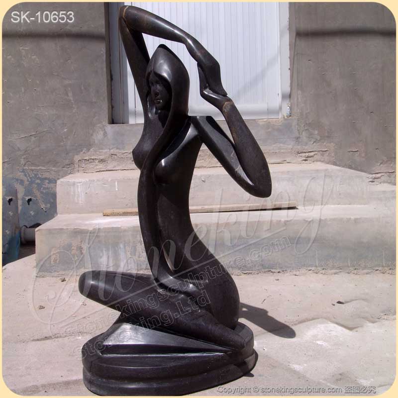 Modern Art Abstract Female Sculpture Figurine for Garden and Home Ornaments for sale