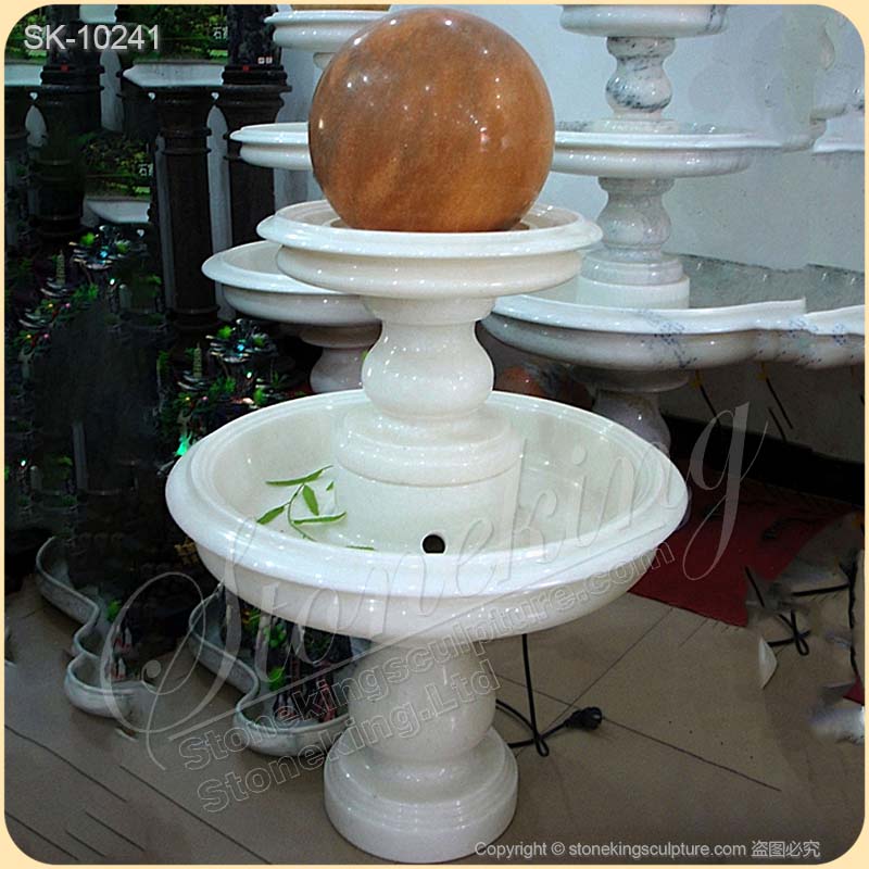 Factory Supplier Solid Granite Outdoor Ball Fountain for Garden and Courtyard Decor for sale