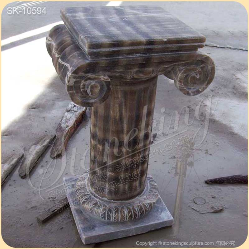 Factory Supplier High Quality Vintage Marble Pedestals for Sculpture and Statue for sale