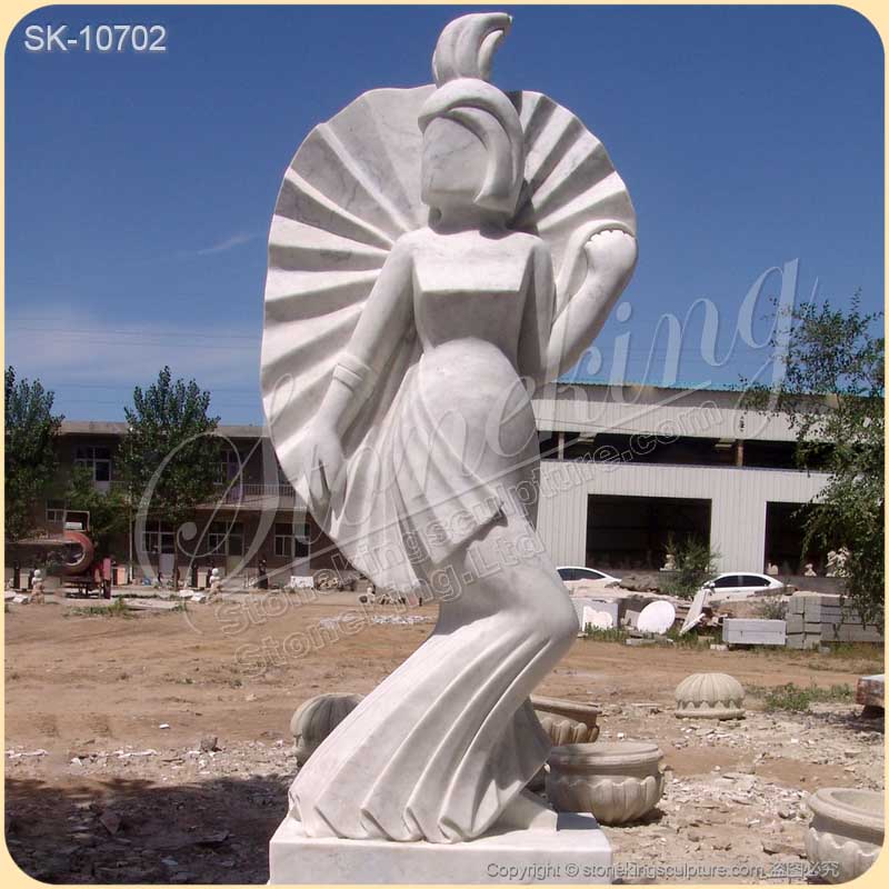 Factory Price Solid Marble Outdoor Abstract Stone Sculpture Art for Garden and Home Decor for sale