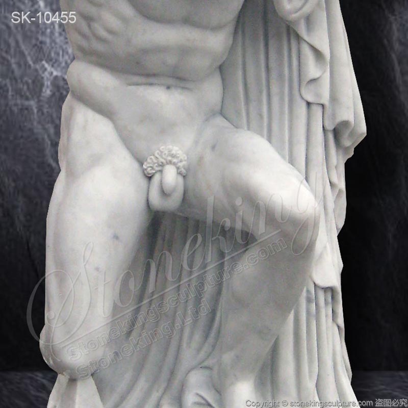 Famous Marble Greek Titan Atlas Statue Holding the World for outdoor garden decoration for sale 