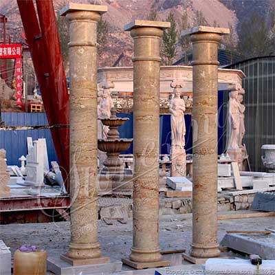 Top Quality Marble Stone Roman Tuscan Column Order for building and architecture for sale 