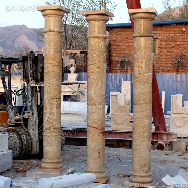 Top Quality Marble Stone Roman Tuscan Column Order for building and architecture for sale 