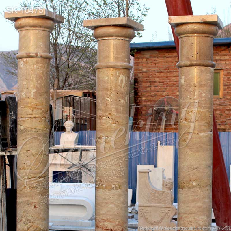 Top Quality Marble Stone Roman Tuscan Column Order for building and architecture for sale 