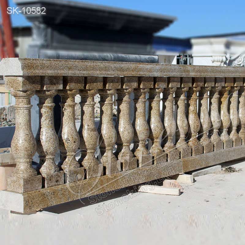 Natural Granite Stone Balustrade and Stair Railings for outdoor and balcony for sale