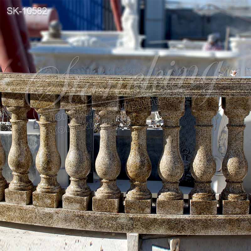 Natural Granite Stone Balustrade and Stair Railings for outdoor and balcony for sale