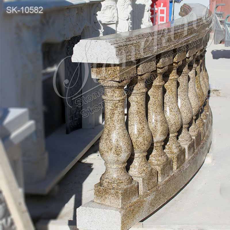 Natural Granite Stone Balustrade and Stair Railings for outdoor and balcony for sale