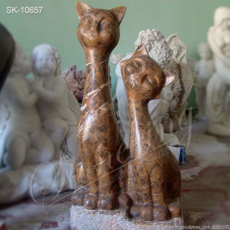  High Quality Marble Abstract Animal Sculpture for Outdoor Garden and Home decor for sale