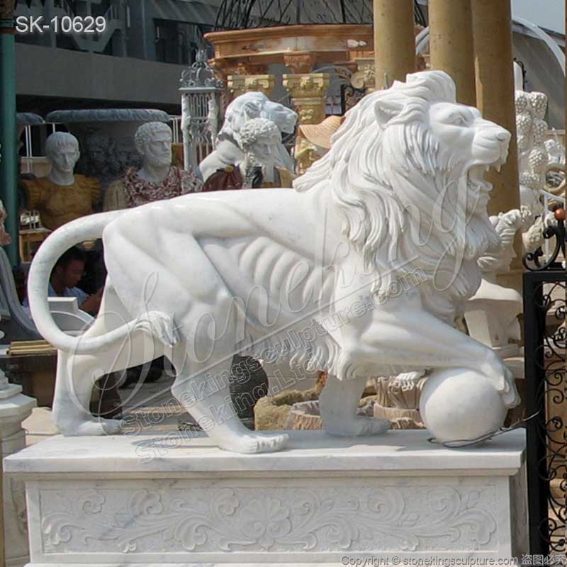 Factory Supply Outdoor Large Stone Animal Statues for Garden and Home Decor for sale