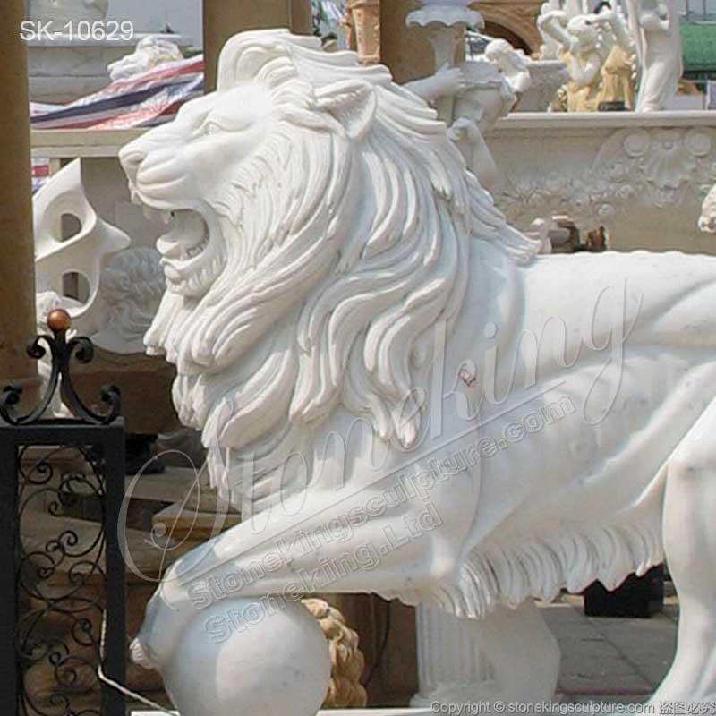 Factory Supply Outdoor Large Stone Animal Statues for Garden and Home Decor for sale